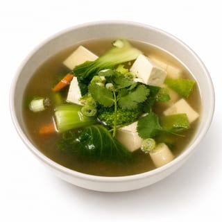 Vegetables and Tofu Soup