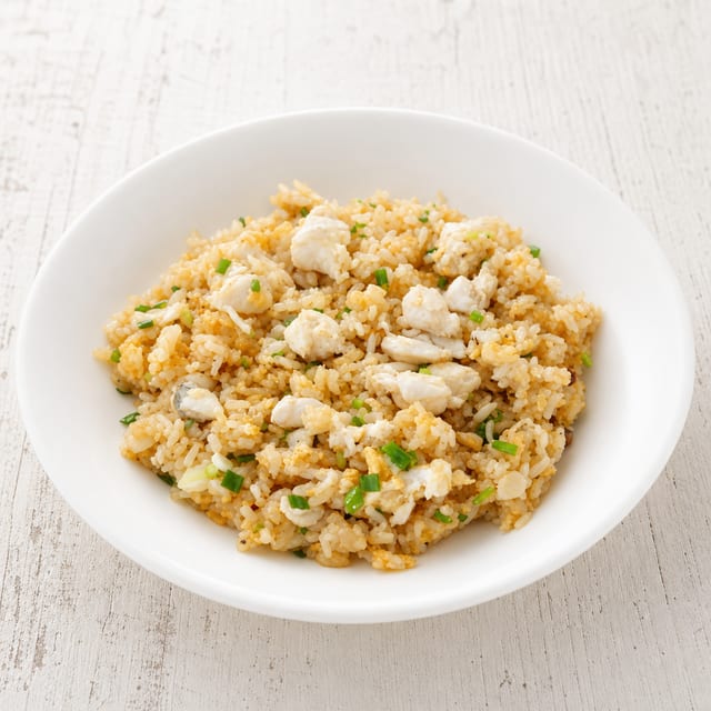 Crab Meat Fried Rice.