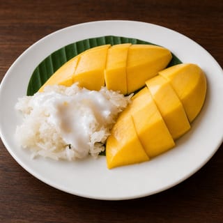 Sweet Sticky Rice with Mango